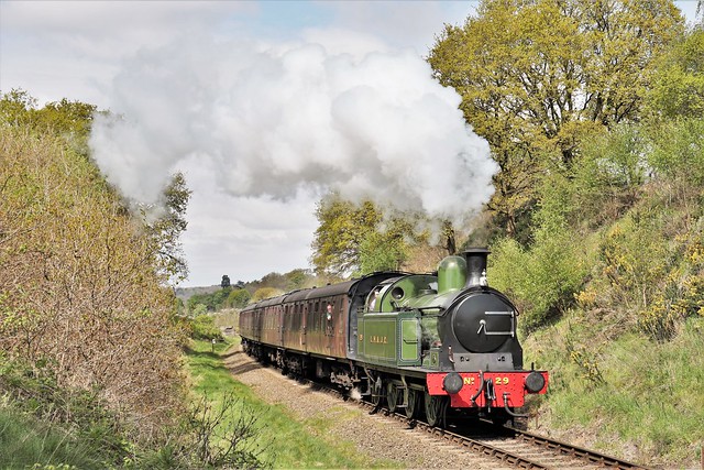 Lambton No 29 at the Severn Valley Railway spring gala