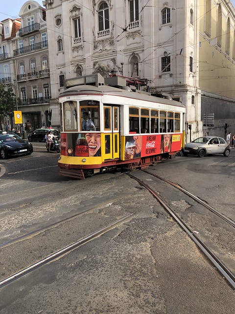 Lisbon old trams