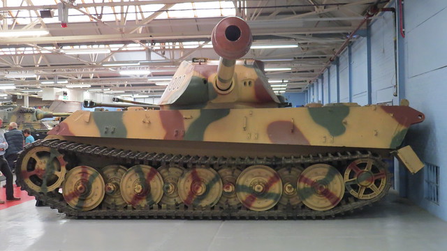 UK - Dorset - Bovington Tank Museum (Tiger II German heavy tank of the Second World War.)