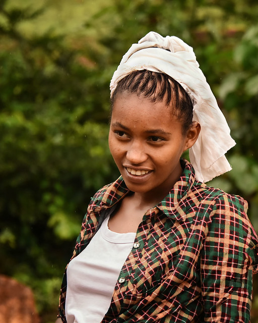 Girl in Tigray, Ethiopia
