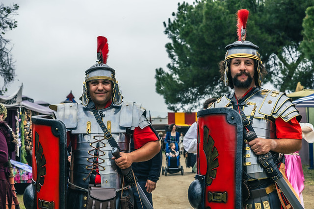 Renaissance Pleasure Faire Roman Centurions