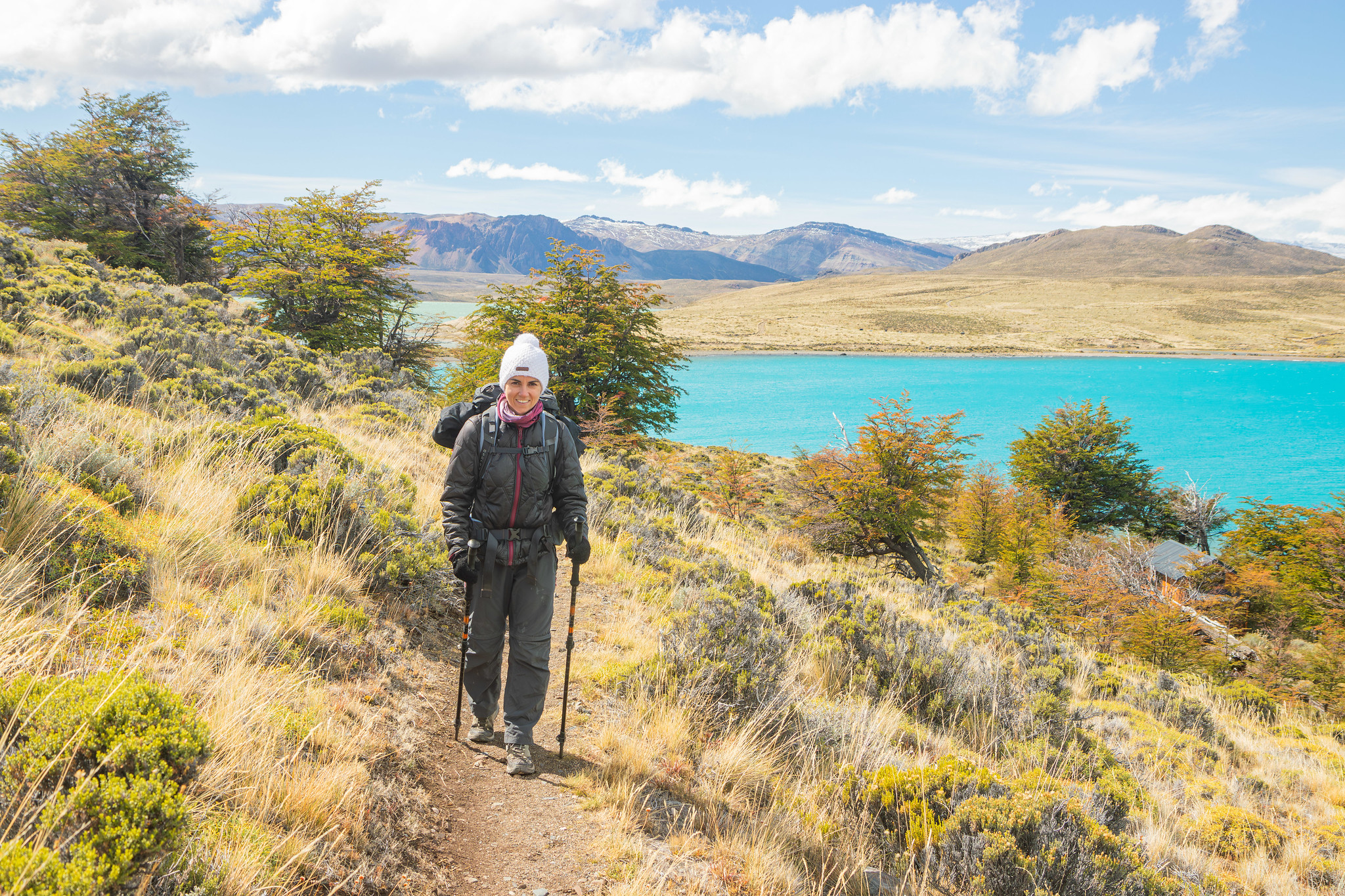 Randonnée sur la péninsule de Belgrano dans le parc national Perito Moreno Argentine