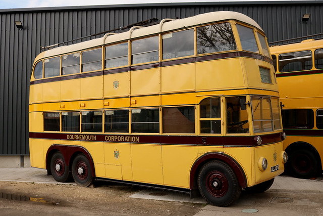 Trolleybus: Bournemouth Corporation: 99 ALJ973 Sunbeam MS2/Park Royal