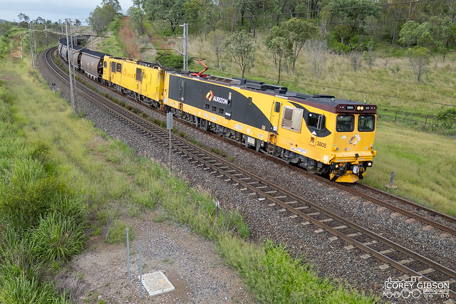 3805 & 3757 Loaded Coal from the Goonyella System to Gladstone Ports