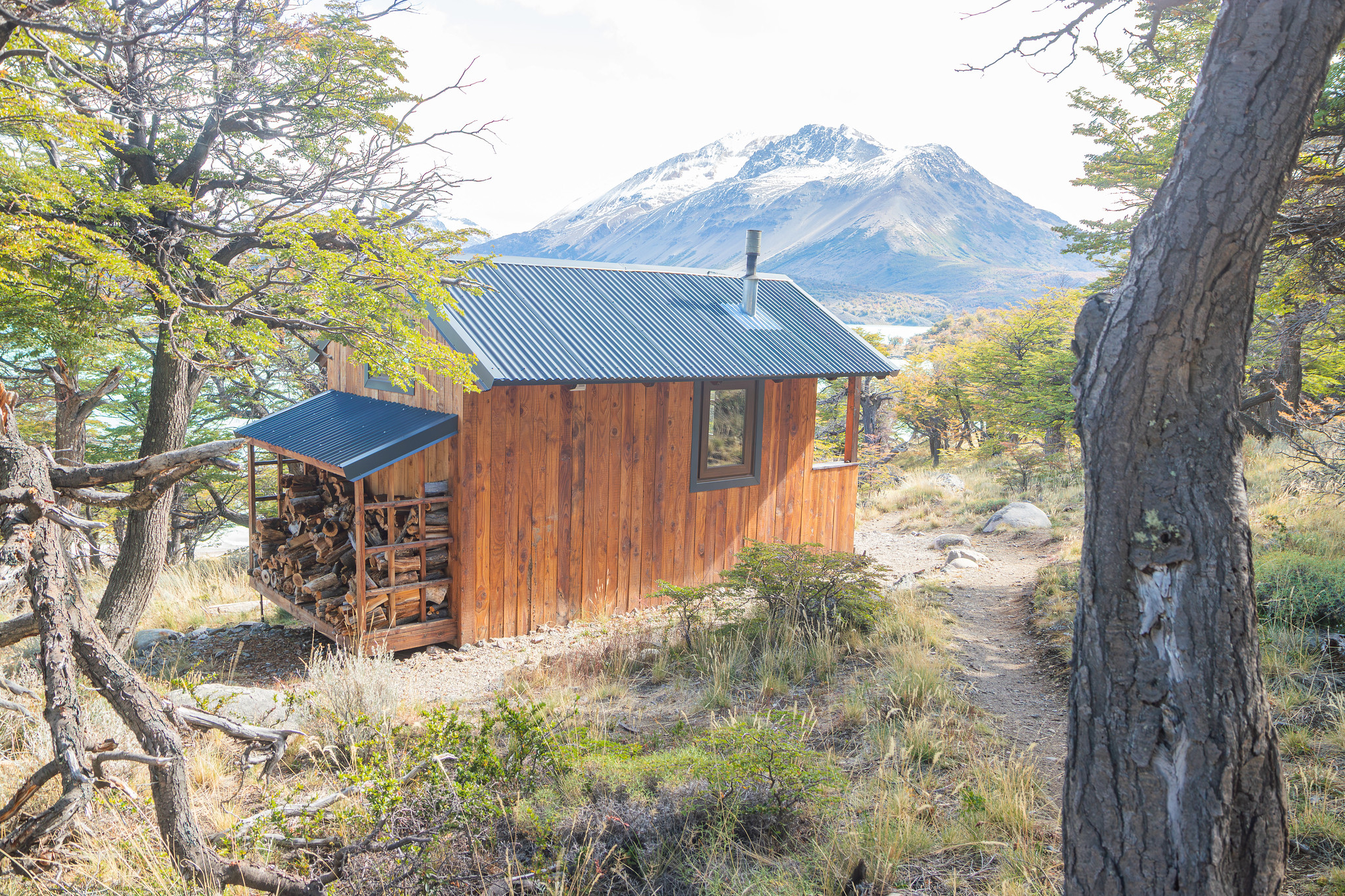 Refuge gratuit Parc national Perito Moreno Argentine