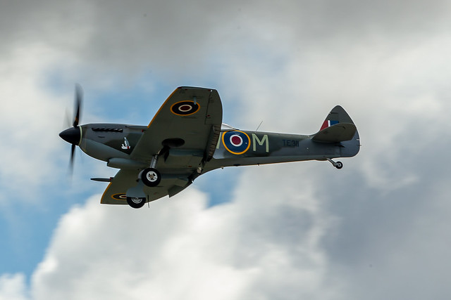 RAF Coningsby ,AJM14599.CR2, RAF Coningsby, BBMF, Spitfire Mk L.F. XVIe, TE311, Spitfire 92, Squadron Leader Mark Long,