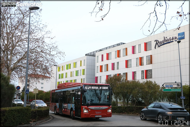 Iveco Bus Urbanway 12 CNG – Négoti EPTR Mobilités (Entreprise Pyrenenne de Transport par Route) / Tisséo n°7525