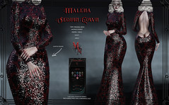 Malena Sequin Gown by Madame Noir @Sabbath