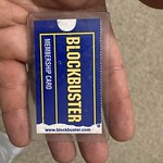 Blockbuster Membership Card 