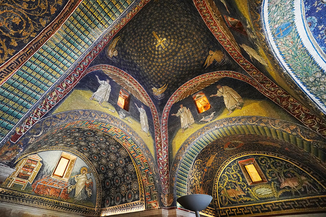 The Mausoleum of Galla Placidia, Ravenna (Italy)