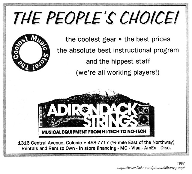 1997 adirondack strings