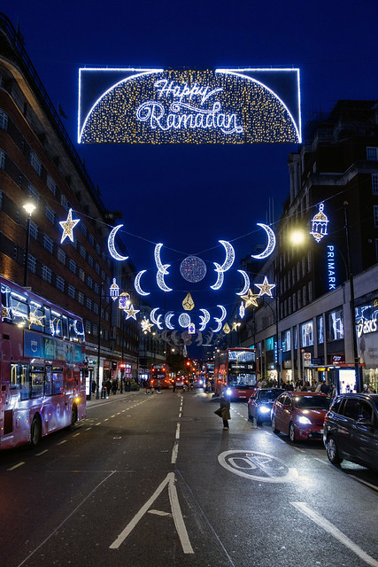 Ramadan Lights, Oxford Street, London