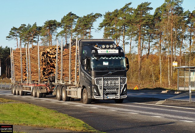 Volvo (S20) Jormag Skogstransporter - Rönås Skog