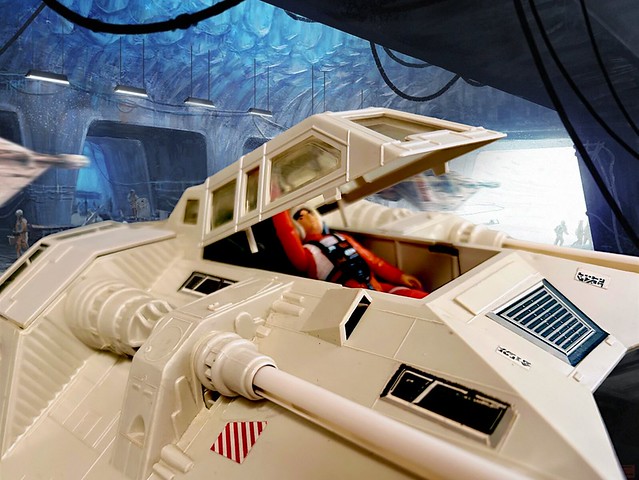 Rebel Armored Snowspeeder in Echo Base-Photoroom