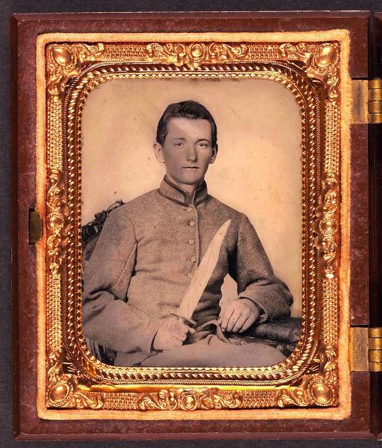 Unidentified Confederate soldier
