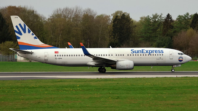 Sun Express, TC-SPH,MSN 38177,Boeing 737-82R, 08.04.2024, HAM-EDDH, Hamburg