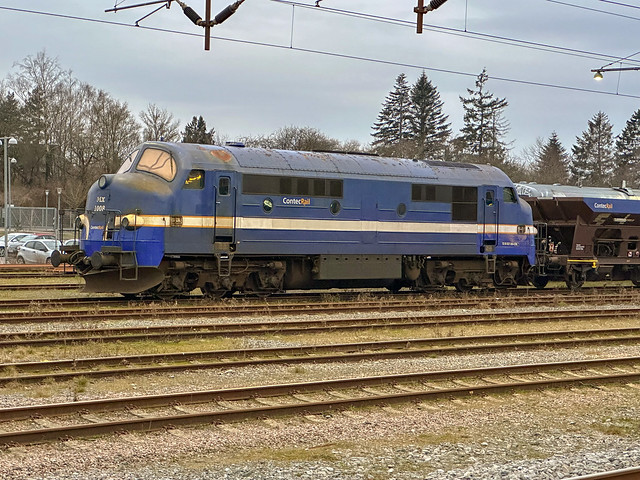 1008, Contec Rail Nohab in the yard at Ringsted, 19 March 2024,