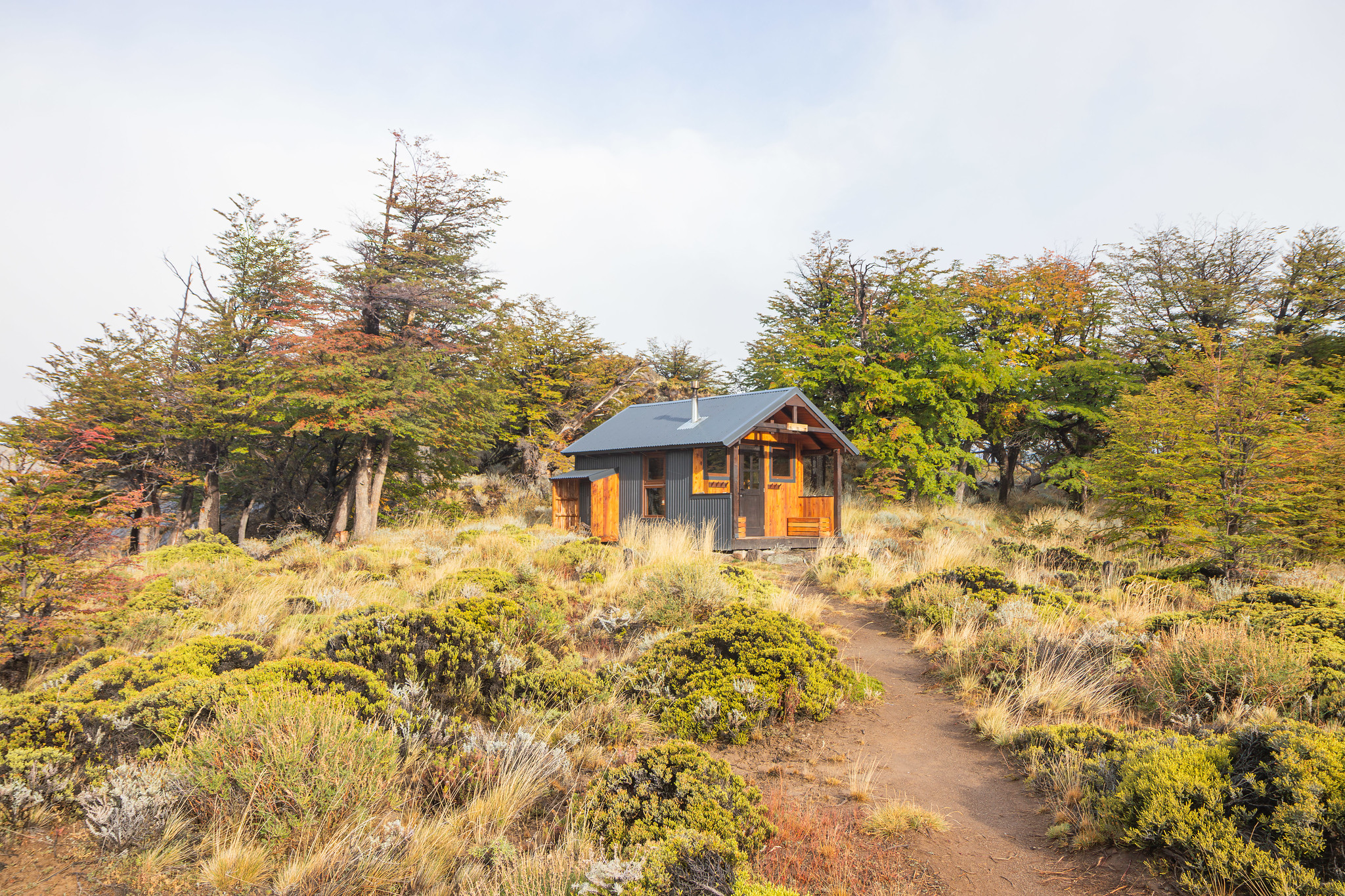 Refuge gratuit dans le parc national Perito Moreno Argentine