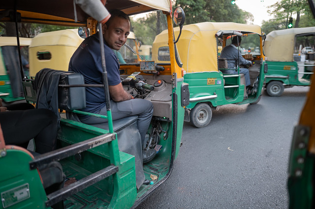 Tuktuk madness // New Delhi India