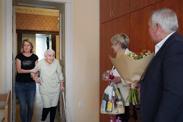 Helena Plívová z Liberce oslavila 101 let