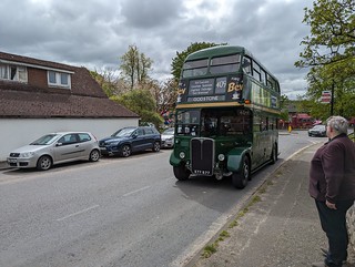 East Grinstead Classic Bus Running Day, RT3148 at Godstone Green