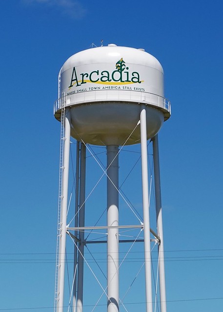 IN, Arcadia-Municipal Water Tower