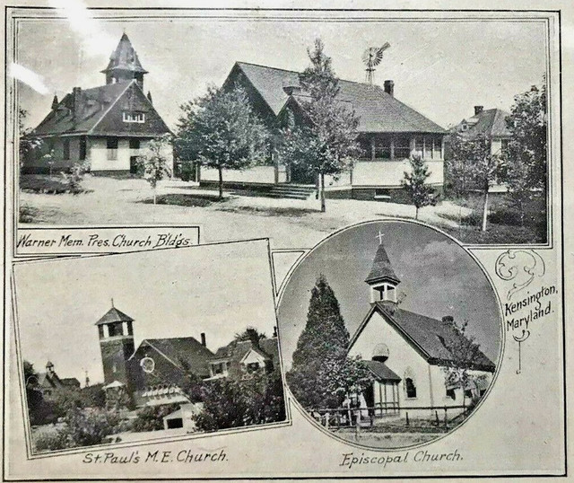 Some old postcards of Kensington, MD
