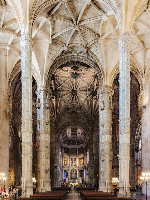 Nave Mosteiro do Jerónimos - Belém - LIsbon