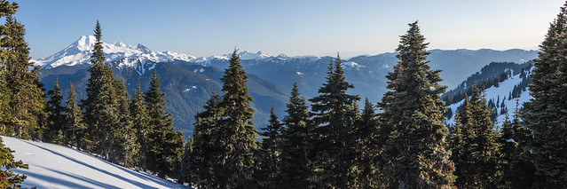 Southwest panorama from Fossil Mountain