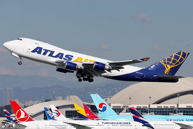 Atlas Air | Boeing 747-400F | N477MC | Los Angeles International