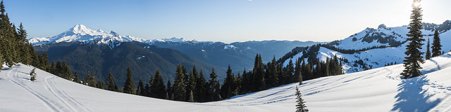 Southwest panorama on the exit
