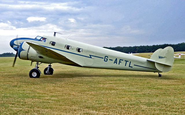 G-AFTL   Lockheed L.12A Electra Junior [1203] (Fighter Aviation Engineering)  White Waltham~G 17/06/2023