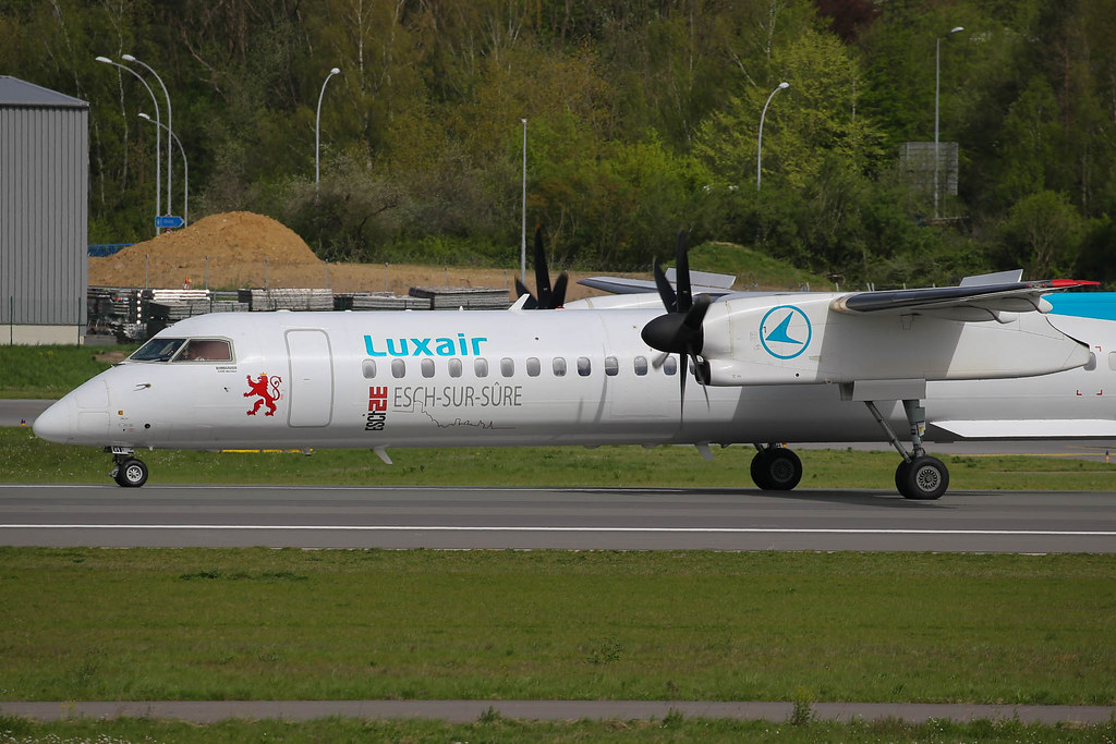 LX-LGF Dash 8 Luxair 