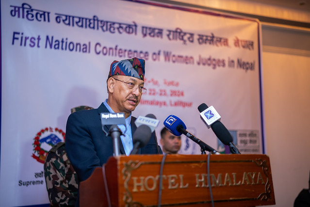 Rt. Honorable Mr. Bishowambhar Prasad Shrestha, Chief Justice of Nepal