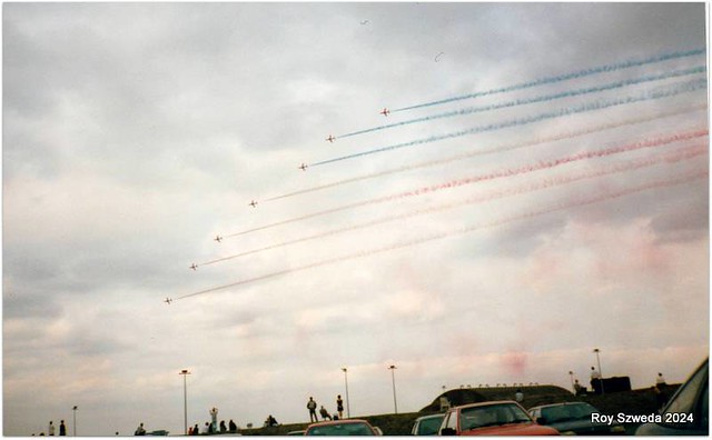 Red Arrows over the HAS