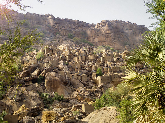 Souvenir d'un village Dogon dans la région de Bandiagara au Mali