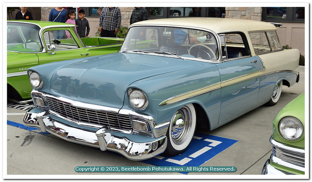 2023 Monterey Peninsula Cars & Coffee: 1956 Chevrolet BelAir Nomad