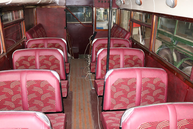 Bus Interiors: Doncaster Corporation: 112 GDT421 Daimler CVD6/Roe