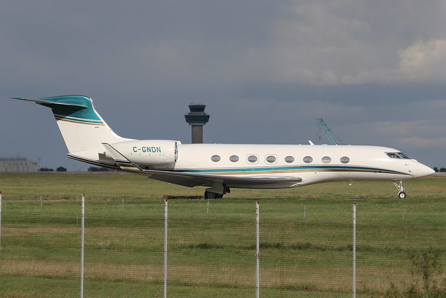 C-GNDN Gulfstream G650 Stansted 16th September 2022