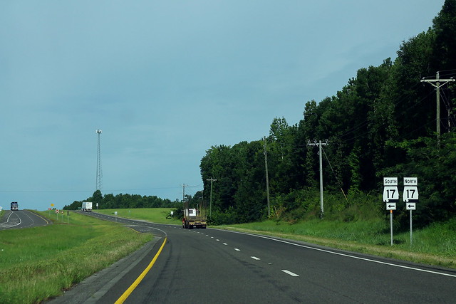 US80 West at AL17 Signs