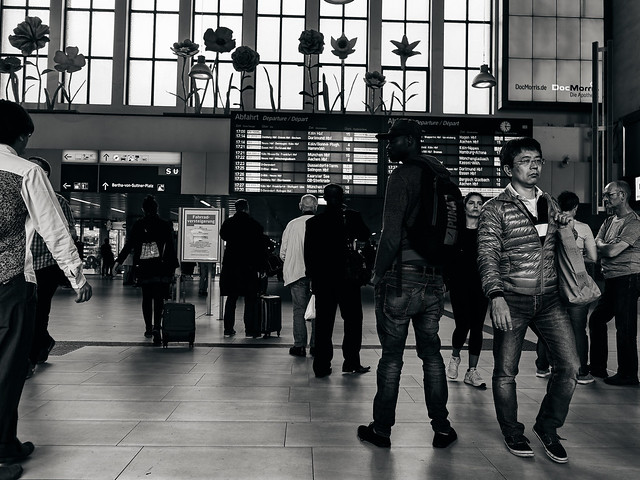 passengers 6 @ Central Station Düsseldorf, Germany