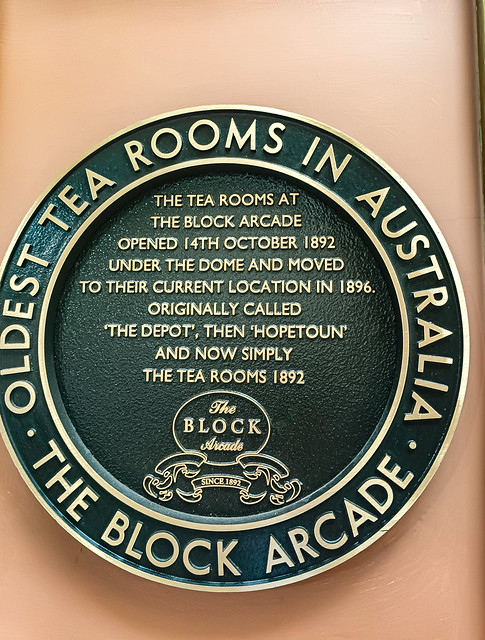 Hopetoun Tea Rooms, Block Arcade, Melbourne, VIC, Australia Trip, 22 March 2024 (15)