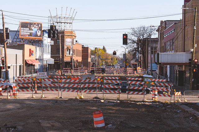 Hennepin Avenue Construction