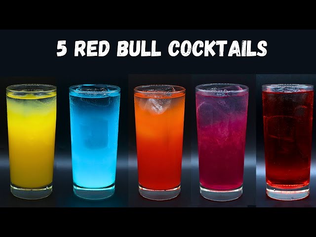 Spicy Sips: Red Bull Cocktails with a Fiery Flair