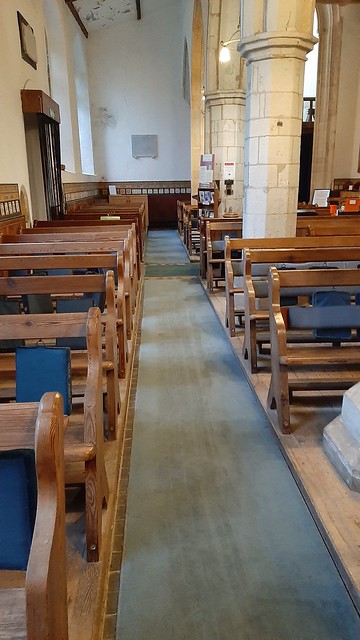 Internal veiws from All Saints' Church, Brightlingsea, Essex North, South, East & West