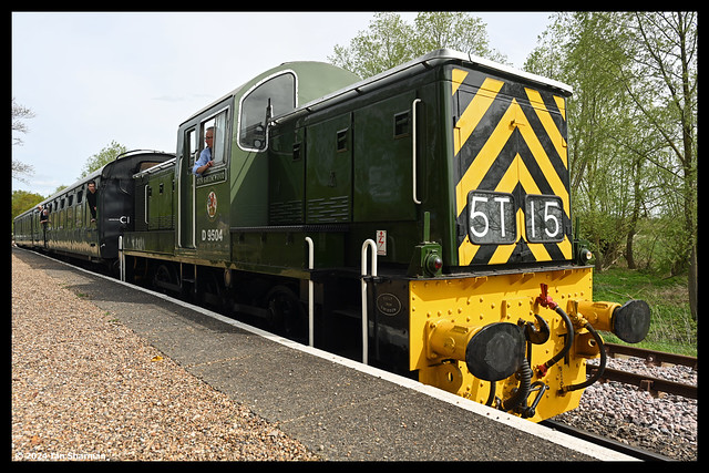 No D9504 Jon Grimwood 14th April 2024 Kent & East Sussex Railway Diesel Gala