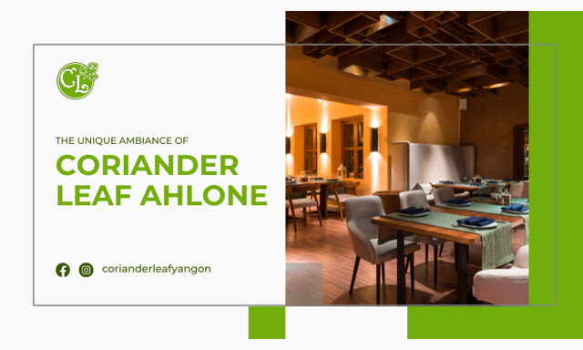 A Culinary Gateway to India: The Unique Ambiance of Coriander Leaf Ahlone