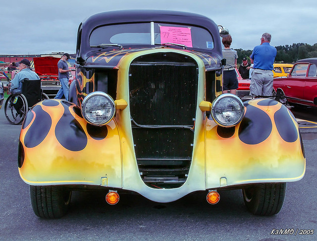 1936 Chevrolet hot rod coupe