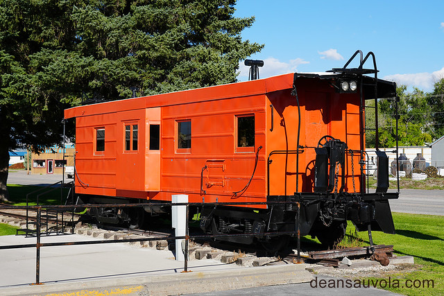 Second railroad in Three Forks