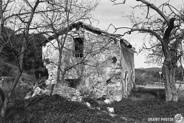 The Via Verde - an abandoned railwayworker's cottage.